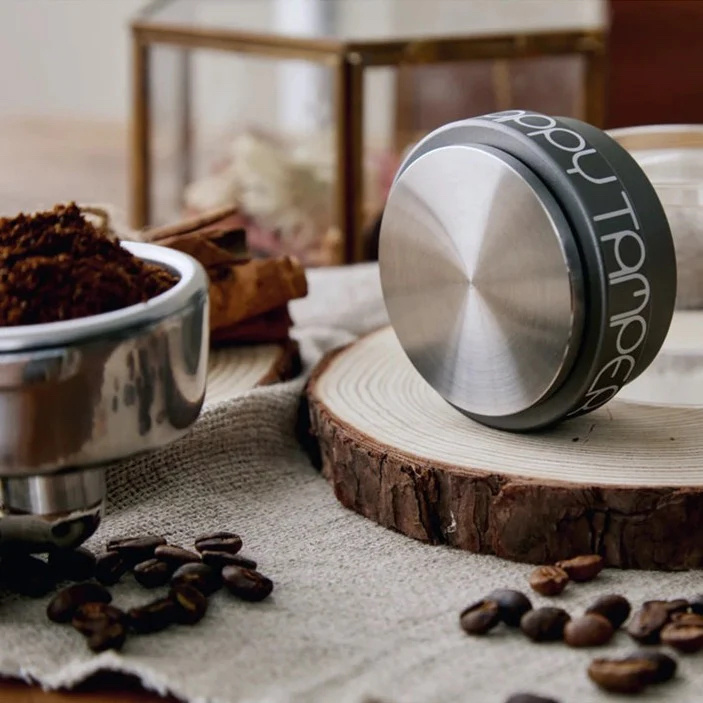 Happy Tamper – černý, 58,45 mm | Lázeňská káva